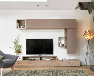 Rangement mural 1 porte relevante 1 niche Adulis