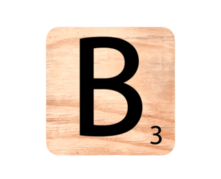 Lettre bois 