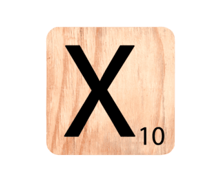 Lettre bois 