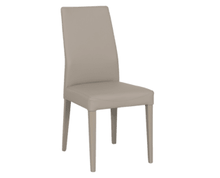 Chaise Cosy pieds gris clair
