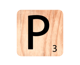 Lettre bois 
