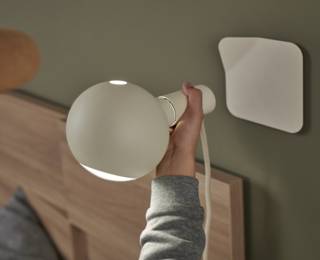 Lampe Magnetique Iride Creme